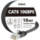 thumbnail image 1 of Cable Ethernet Jadaol 3 m Pack de 2 10 Gbps Plano Negro, 1 of 8