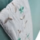 thumbnail image 4 of Sabana Andes Polar Bordada Flor Turquesa 2 Plaza, 4 of 4