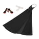 thumbnail image 4 of 1/6 Sexy Vestido Sin Respaldo Ropa Interior Zapatos De Tacón Alto Para Juguetes Calientes Figura Negro, 4 of 5