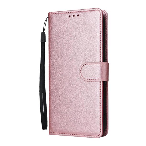 Funda Cartera para Samsung Galaxy S20 FE 5G con Tarjetero, Soporte y Cordón - Protección Oro rosa