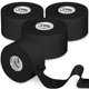 thumbnail image 1 of Cinta deportiva negra Athletic Tape CKeep de 3,8 cm x 13,7 m, paquete de 4, 1 of 6