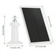 thumbnail image 3 of 1 Set, Solar Panel For Security Camera,6W USB Solar Panel For DC 5V Security Camera,Micro USB & USB-C Port Solar Panel,IP65 Waterproof Solar Charger For Camera With 360° Adjustable Mounting, 3 of 4