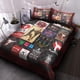 thumbnail image 1 of Karate Quilt Duvet Cover Set Doona Cover Kids Bedroom Decor Double Bed Linen3-Piece Bedding Set, 1 of 5