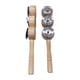 thumbnail image 5 of Paquete de 2 palos de pandereta, música, regalos instrumentales de Navidad, juguetes musicales para educación temprana, campana de mano para bebés y n, 5 of 5