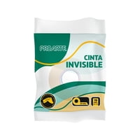 Proarte - Pack X 4 Cinta Invisible Formato Bolsa 19Mmx20Mts –