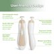 thumbnail image 4 of Kit de limas eléctricas para bebés Haakaa Baby Nail Care con LED, 4 of 9