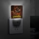 thumbnail image 4 of Pecadores Luz nocturna LED con sensor de anochecer a amanecer para dormitorio, baño, pasillo, escaleras - Lámpara LED nocturna de enchufe, 0.5W - 1 pieza, 4 of 6