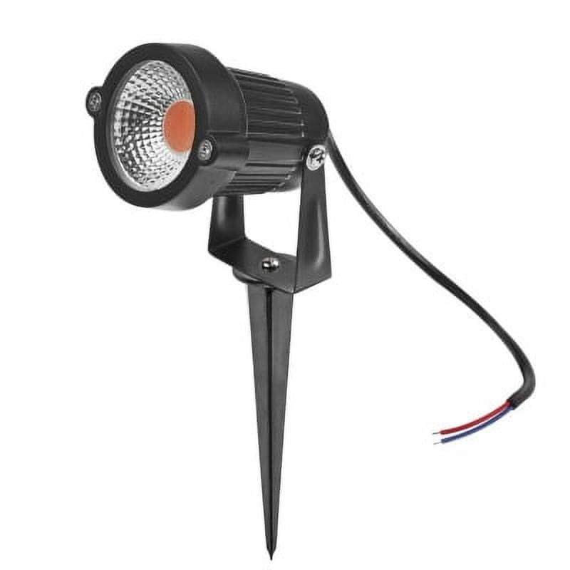 Hb Led - Foco Led Estaca Jardín 5w Luz Rojo