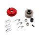 thumbnail image 5 of Volante De Engranaje 14T Con Juegos De Zapatas De Cojinete Para Piezas De Automóviles De 1/8 Rc Rojo + Plata, 5 of 5