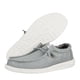 thumbnail image 3 of Zapatos HEYDUDE Wally Canvas Wide Gris Claro para Hombre Talla M10, 3 of 7