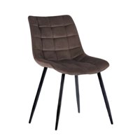Oh! Mi Hogar ® - Silla Milano Velvet Base Negra