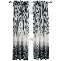 Paneles De Cortina Achim Light Filtering Kenya, 130 X 213 Cm, Poliéster