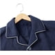 thumbnail image 4 of Pijama de franela a cuadros con botones delanteros para hombre - Manga larga, 4 of 5
