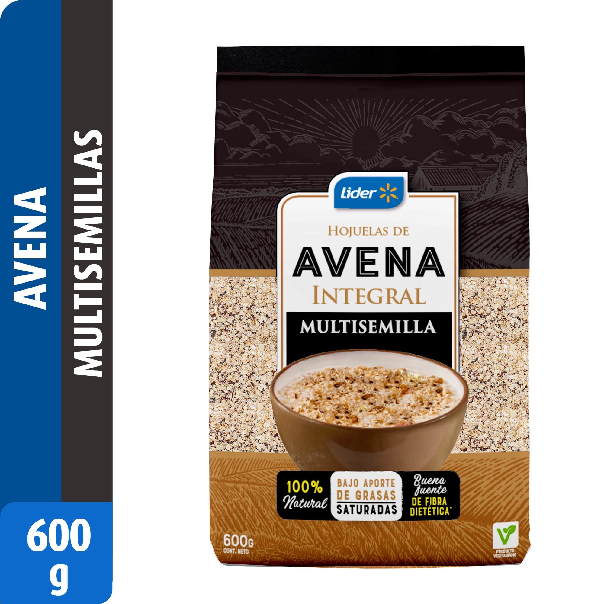 Avena Integral Multisemilla 600 g Lider