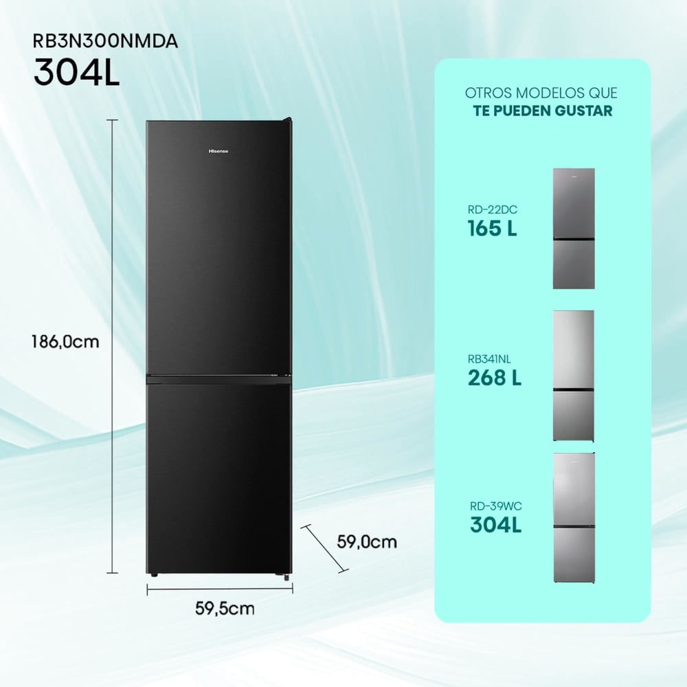 Hisense RB3N300NMDA Negro, foto 12