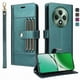 thumbnail image 1 of FOXDOCK Funda tipo Cartera para OPPO Reno 12F 5G – Cubierta de Cuero PU con Múltiples Ranuras, Bolsillo para Efectivo y Correa de Muñeca, 1 of 6