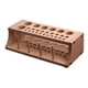 thumbnail image 1 of Soporte Para Herramientas De Artesanía En Cuero, Organizador De Soporte Para Fabricación De Sellos De Madera, 27 Agujeros, 1 of 5