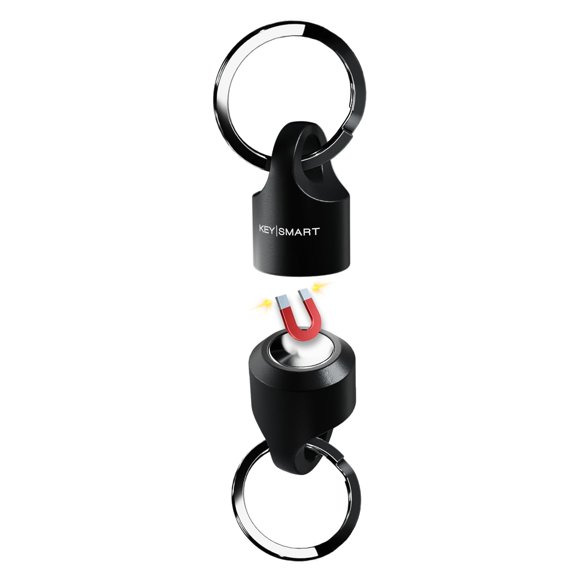 Llavero KEY SMART MagConnect magnético de cierre rápido negro