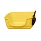 thumbnail image 1 of Caja de arena para gatos Inodoro para gatos Caja de arena Suministros para mascotas Fácil de transportar con lados altos con pala Inodoro para gatitos Amarillo, 1 of 5