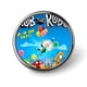 thumbnail image 1 of Rob el robot-Theme Round Button Badge: Premium Metal Construction, Ideal for High-End Events 2.8 cm, 1 of 6