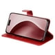thumbnail image 2 of Funda con Cremallera para iPhone 16 Pro, Carcasa Cartera de Cuero PU con Soporte y Tarjetero, 2 of 6