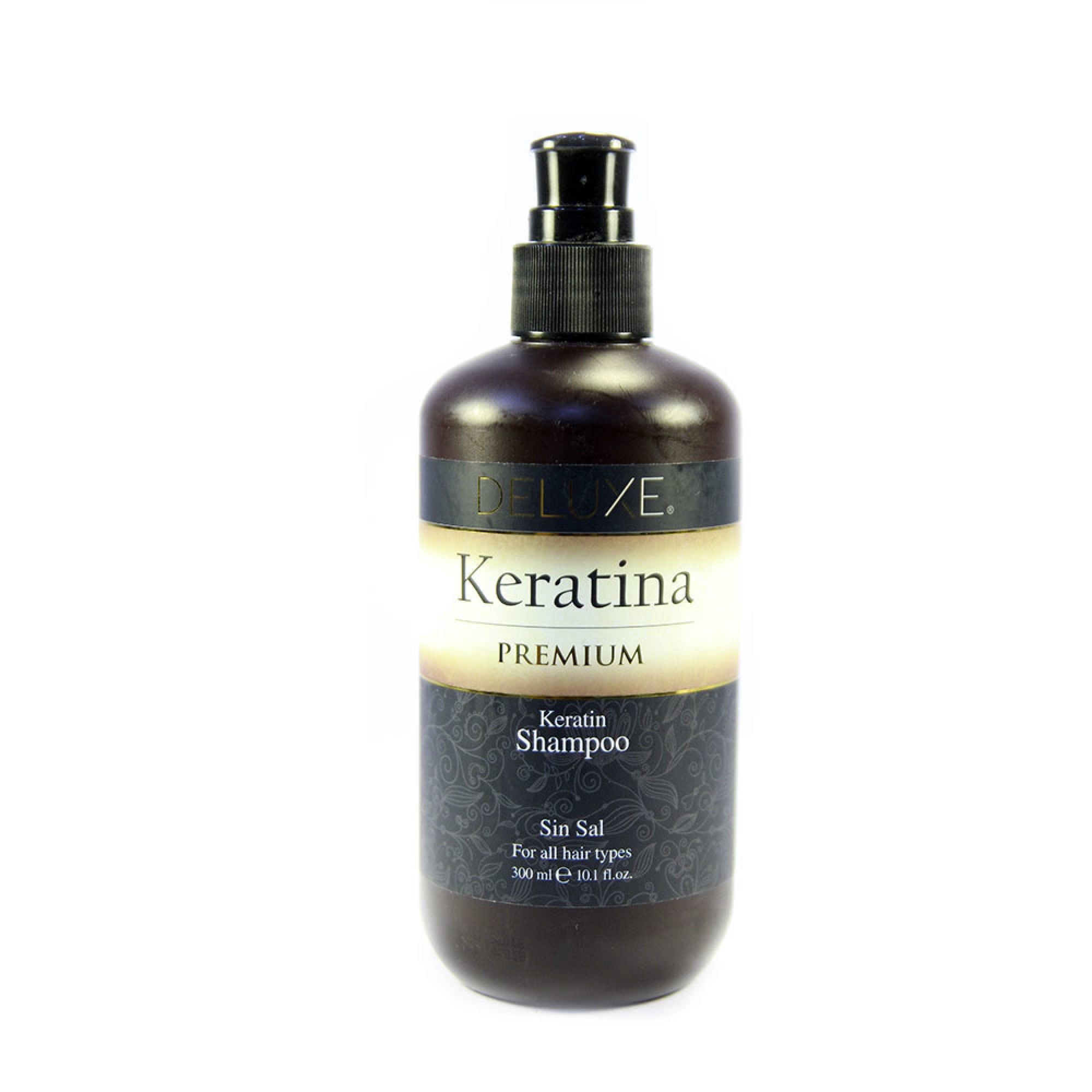 Shampoo Deluxe Keratina Sin Sal