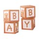 thumbnail image 1 of 4x Cajas Para Bebés Cajas De Globos Reutilizables Para Accesorios De Fotografía De Vacaciones De Navidad Marrón, 1 of 5