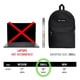 thumbnail image 3 of Mochila Everest Basic Rosa Fuerte 28x13x38 cm, 3 of 5