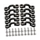 thumbnail image 4 of Kit de anclaje para kayak, herrajes de fijación para anclaje de kayak, ojales portátiles para kayak, bucles elásticos de nailon para cubierta, repuest, 4 of 5