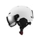 thumbnail image 2 of Hombres De Snowboard Airmuff Al Aire Libre Con Almohadilla De La Mandíbula Cómoda Casco De Deportes De Nieve M Blanco, 2 of 5