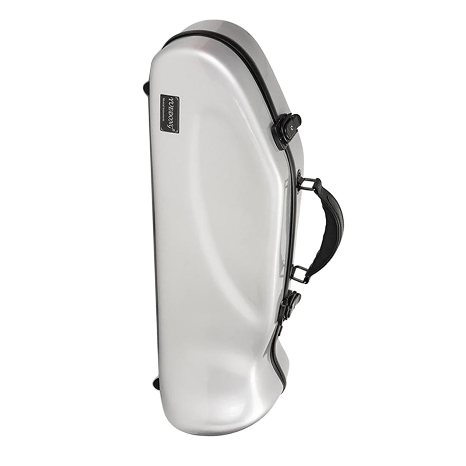 Bothyi - Estuche Para Trompeta Mochila Estuche De Transporte Estuche Para Trompeta De Fibra De Carbono Desmontable Plateado
