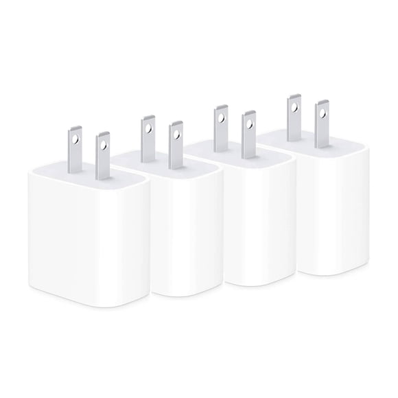 Cargador CYQAPC Paquete de 4 Adaptadores de Pared USB-C de 30W