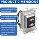 thumbnail image 4 of Transformador Funmit 16 V 10 VA para timbre con cable Ring, 120 V, 4 of 9