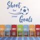 thumbnail image 1 of Decomural Shoot For Your Goals Football - Sports WS-51267, 1 of 2