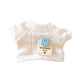 thumbnail image 3 of Jersey De Muñeca De Peluche, Ropa Con Las Manos En La Parte Superior, Vestir Muñeca De Peluche, Camiseta Con Cuello Redondo, Color Blanco, 3 of 3