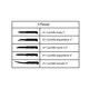 thumbnail image 5 of Kit De 5 Cuchillos De Legumbres Blanco, 5 of 6