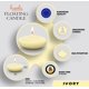 thumbnail image 2 of Velas Flotantes Hyoola 7,5 cm Marfil Pack de 12, 2 of 8