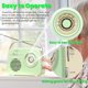 thumbnail image 3 of Radio portátil Bingxue Vintage Transistor AM/FM con Bluetooth, 3 of 9
