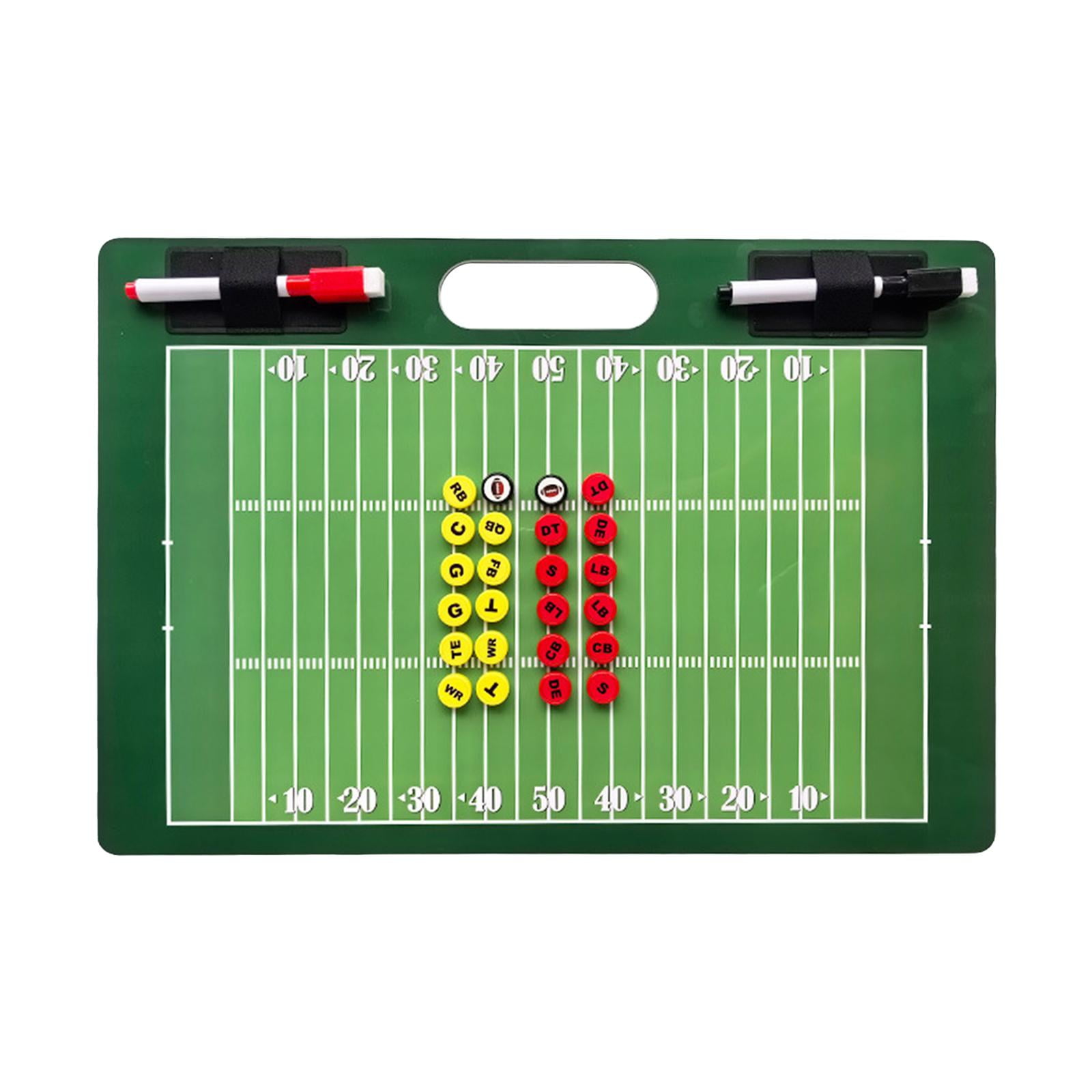 Magideal - Tablero Magnético De Entrenador De Fútbol, Accesorios De Entrenamiento Para Rugby, Béisbol, Hockey