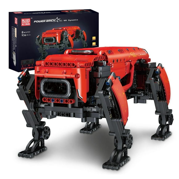 Juego de bloques de construcción Mould King Robot Dog MK Dynamics 936 unidades