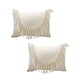 thumbnail image 1 of Set De 2 Fundas De Cojin Fleco Lino 30x50 Beige 01, 1 of 4