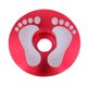 thumbnail image 2 of Bicicleta De Aleación De Aluminio Threadless Stem Headset Top Cap Cover Red Foot, 2 of 5
