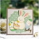thumbnail image 4 of Huevo De Conejo De Pascua Con Forma De Corazón Troquelado Para Álbumes De Recortes, 4 of 7