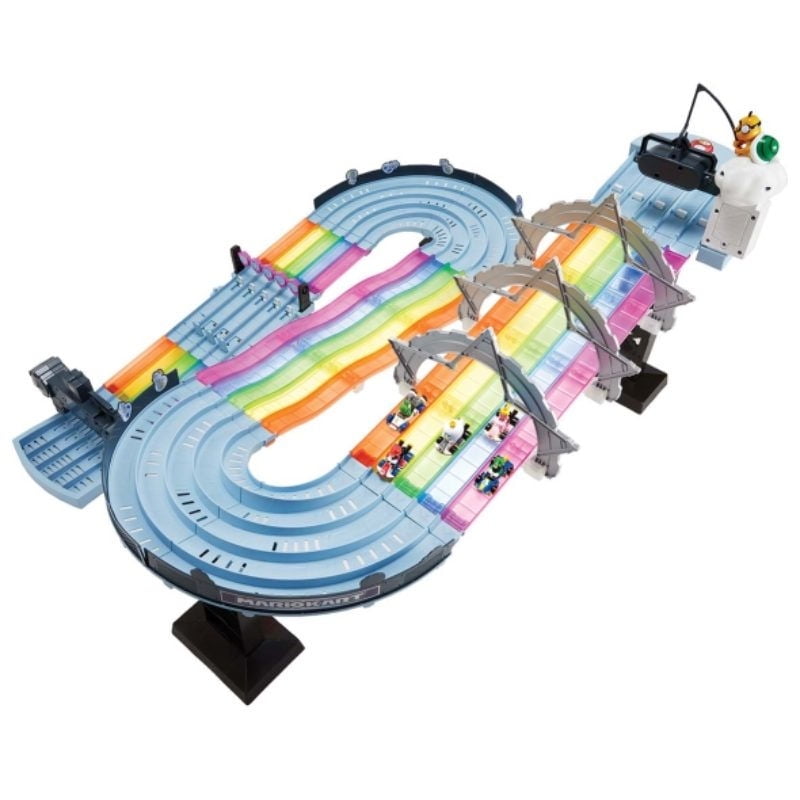 Hot Wheels - Pista De Carrera Mario Kart Senda Arcoíris.