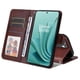 thumbnail image 5 of Funda Billetera para OnePlus ACE 2V con Porta Tarjetas y Soporte Ajustable Marrón, 5 of 5