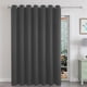thumbnail image 2 of Cortinas Blackout Joydeco para puertas corredizas para patio, 100 x 275 cm, color gris, 2 of 7