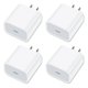 thumbnail image 1 of Cargador de pared USB-C YEOTSMUT de 4 paquetes, adaptador de corriente de 20 W, 1 of 6