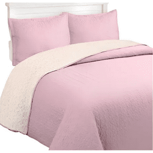 Genérico - Cubrecama Quilt Sherpa 2 Plazas 200X230 19