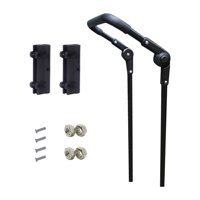 Ioensy - Manija De Empuje Plegable Para Carro, Fácil De Instalar, Manija De Carro Plegable Desmontable