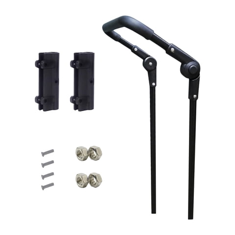 Ioensy - Manija De Empuje Plegable Para Carro, Fácil De Instalar, Manija De Carro Plegable Desmontable